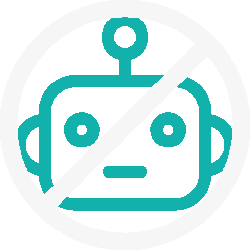 NO ROBOTS!