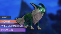 Wild Glimmerfur Prowler mount