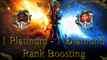 HEARTHSTONE: 1 RANK (PLATINUM) - 1 RANK (DIAMOND) WILD MODE