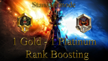 HEARTHSTONE: 1 RANK (Gold) - 1 RANK (Platinum) STANDART MODE