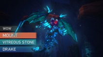 Vitreous Stone Drake Mount