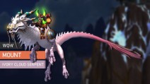 Ivory Cloud Serpent mount