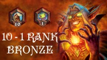Hearthstone: 10-1 RANK (Bronze) Standart Mode