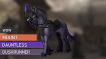Dauntless Duskrunner Mount