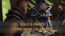 Solo + Party MMR Calibrate Core (5 games)