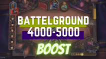 [Battlegrounds rating] Boost from 4000 to 5000 (price for +100)